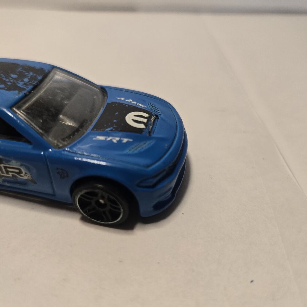 Hot Wheels Dodge Charger Drift Car 2010 New Models Blue OH5SPs - Picture 4 of 8